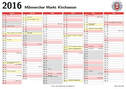 Halbjahreskalender 2016